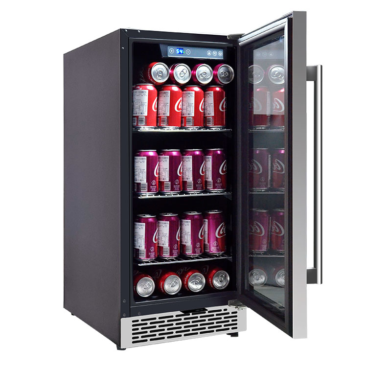 Wine Beer Fridge Small - OEM小型ドリンクバー冷蔵庫 カスタム冷蔵庫 ガラス扉飲料クーラー ワイン/ビール保管庫