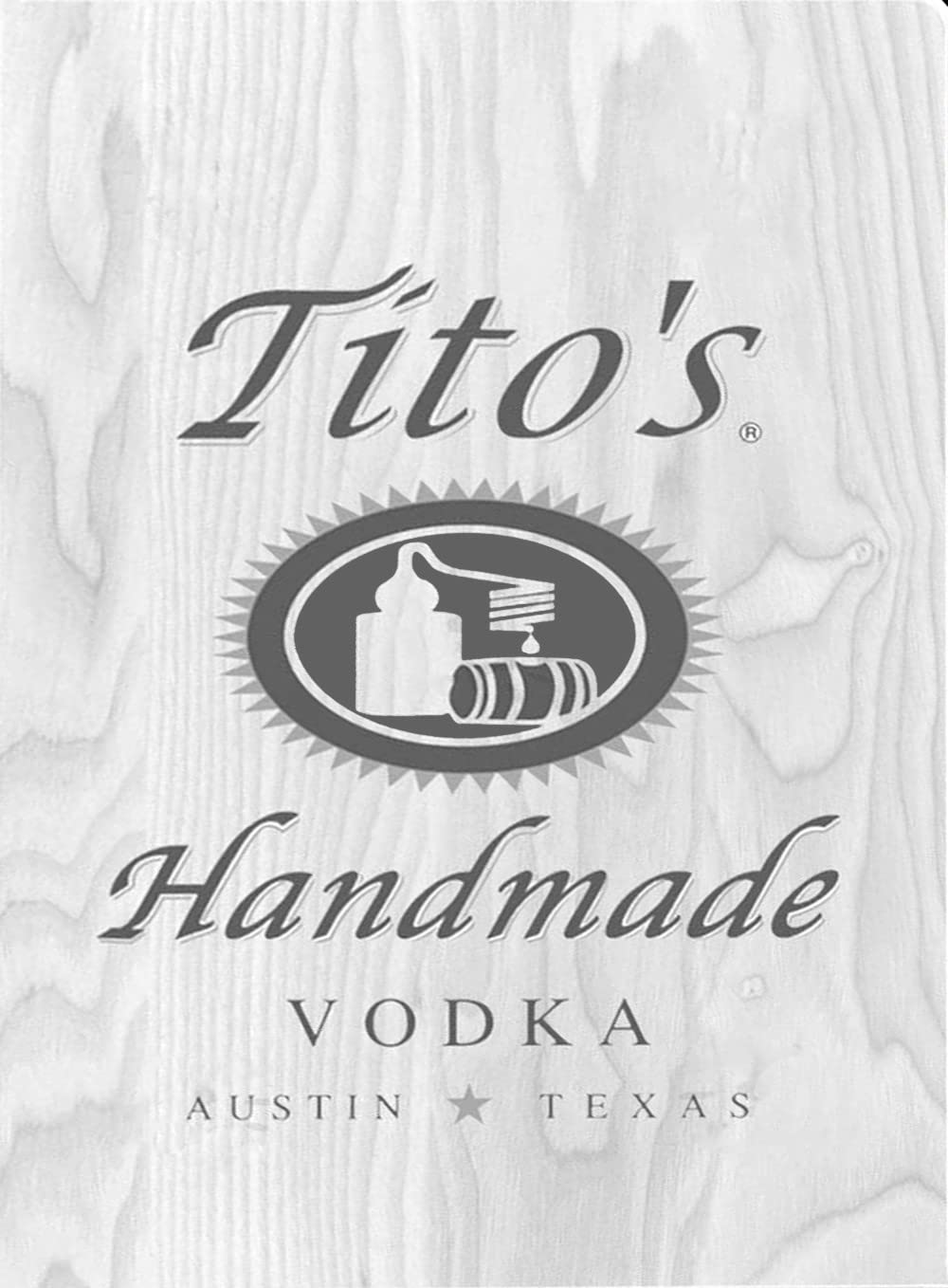 8 X 12 インチのメタルサイン - Tito’s Vod - Wine X Beer のレビューと価格