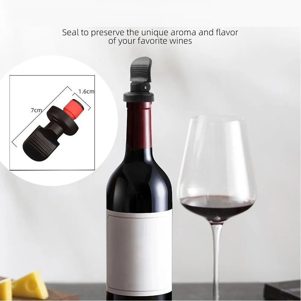 4パックワインボトルストッパーウイスキーシーラービールゴムボ - Wine Beer Market のレビューと価格