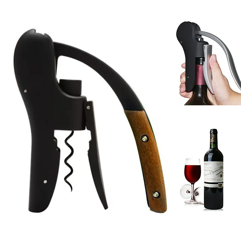 グースネックワインオープナー-手動レバーポンプコルクスクリュ - Cork Screw Lever のレビューと価格