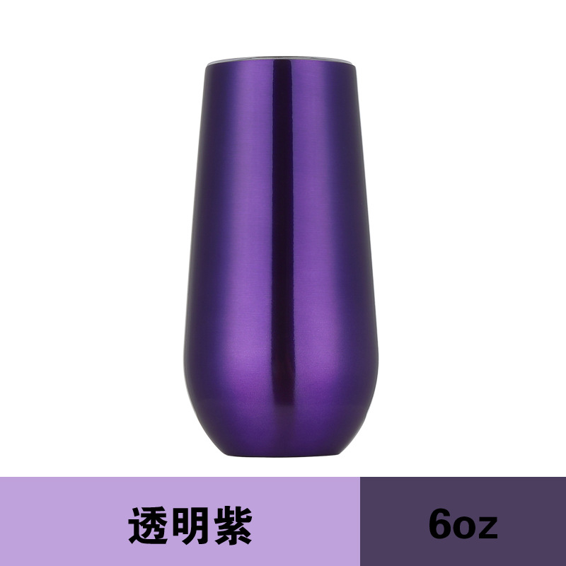 ロゴ入りワインカップ シャンパン ビール 6オンス 蓋付き  - Wine Beer Logo のレビューと価格