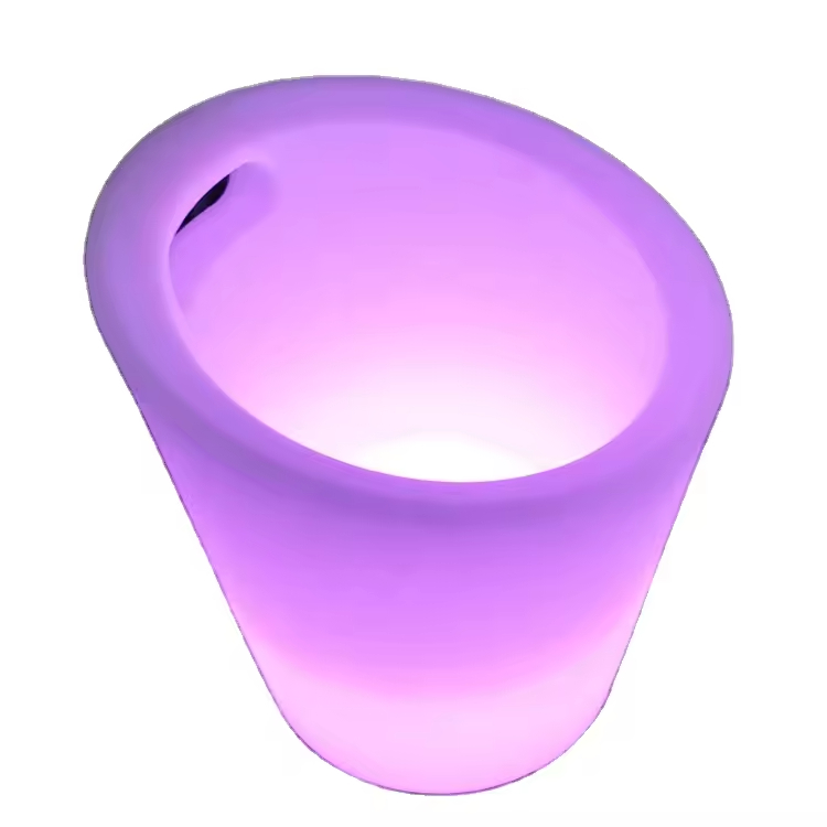 LEDライトアップアイスバケツ 7色変化 リモコン付き バー - Beer Wine Up のレビューと価格