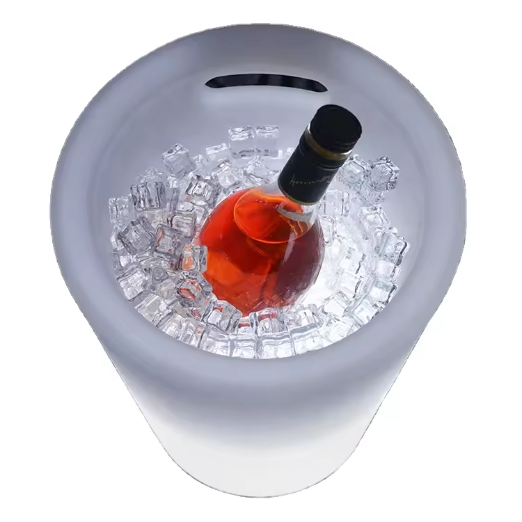 LEDライトアップアイスバケツ 7色変化 リモコン付き バー - Beer Wine Up のレビューと価格