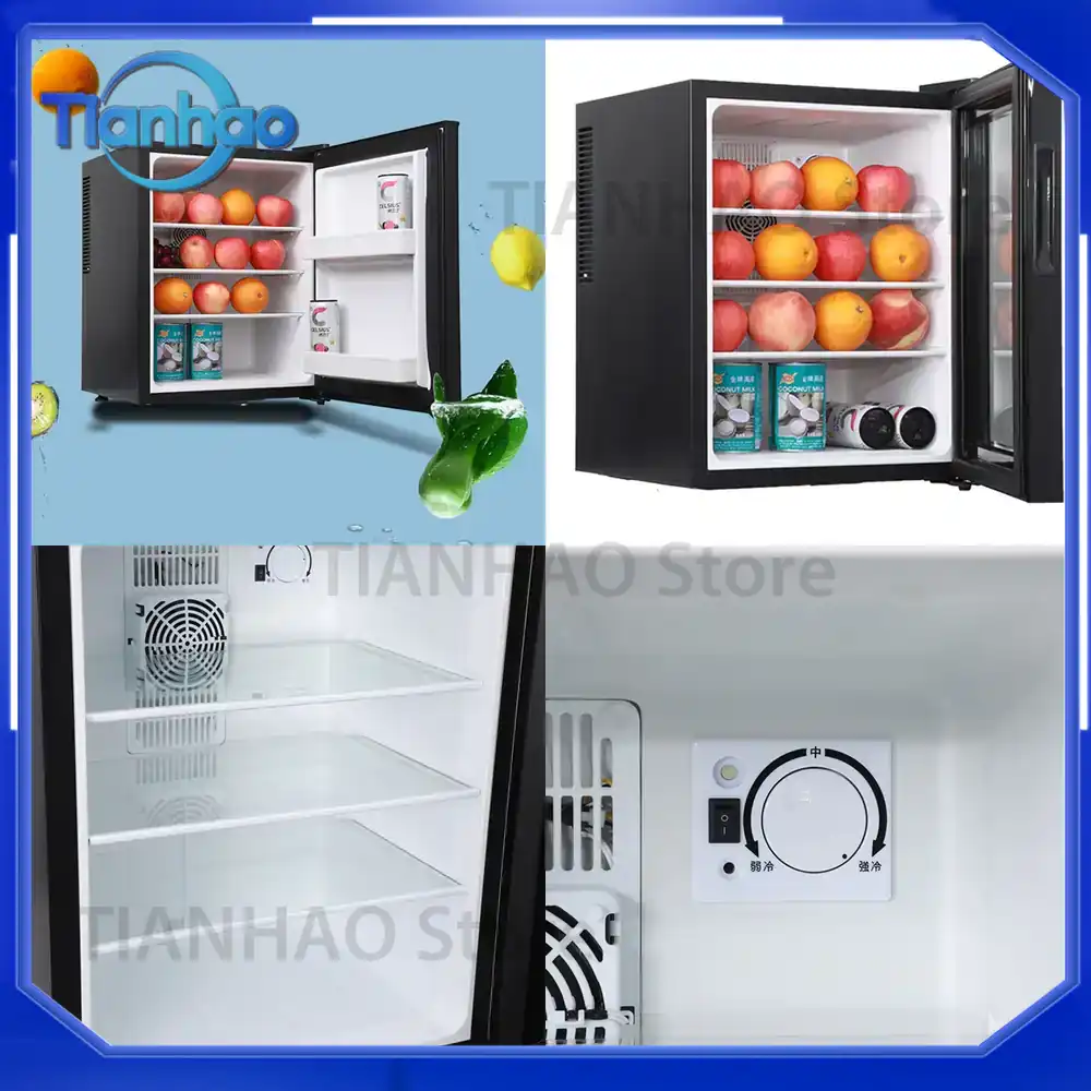 ミニ冷蔵庫クーラー 40L ガラス扉付き冷蔵庫 ビール、ソー - Wine Beer Fridge Small のレビューと価格
