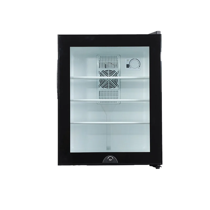 ミニ冷蔵庫クーラー 40L 冷蔵庫ガラスドアビールソーダまた - Wine Beer Fridge Small のレビューと価格