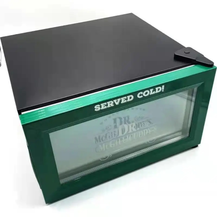ヴァナス 18リットル ミニ冷蔵庫 ガラス扉 ミニ缶冷蔵庫  - Wine Beer Fridge Small のレビューと価格