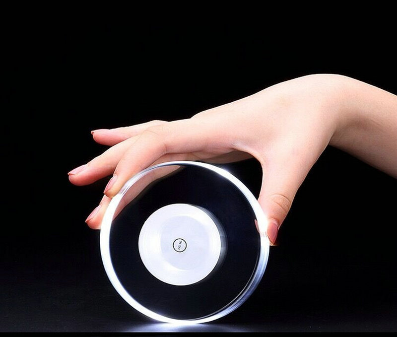 防水 LED コースター超薄型ボトルカップマット照明アップラ - Beer Wine Up のレビューと価格